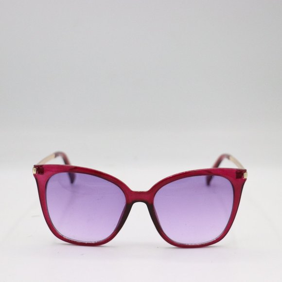 Beautiful Red Cat Eye Womens Trendy Sunglasses 100% UV Protection - Picture 1 of 3